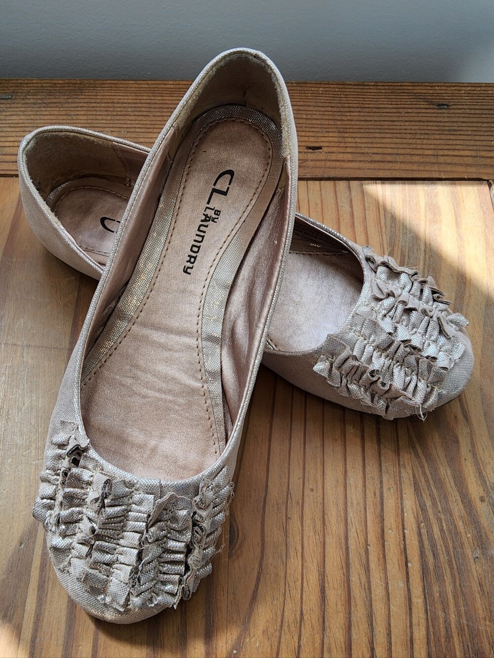 CL by Chinese Laundry Glamor Blush Ballet Flats